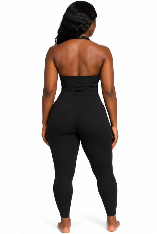 Black Halter Set